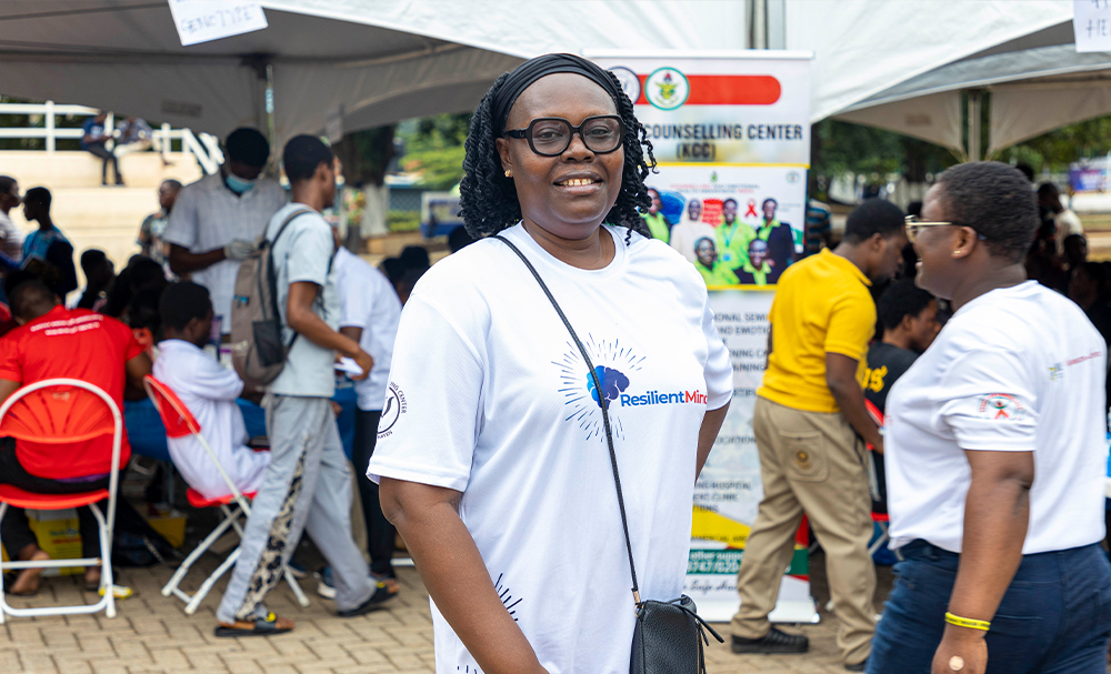 Mrs. Victoria Degraft-Adjei, Head of the KNUST Counselling Centre.